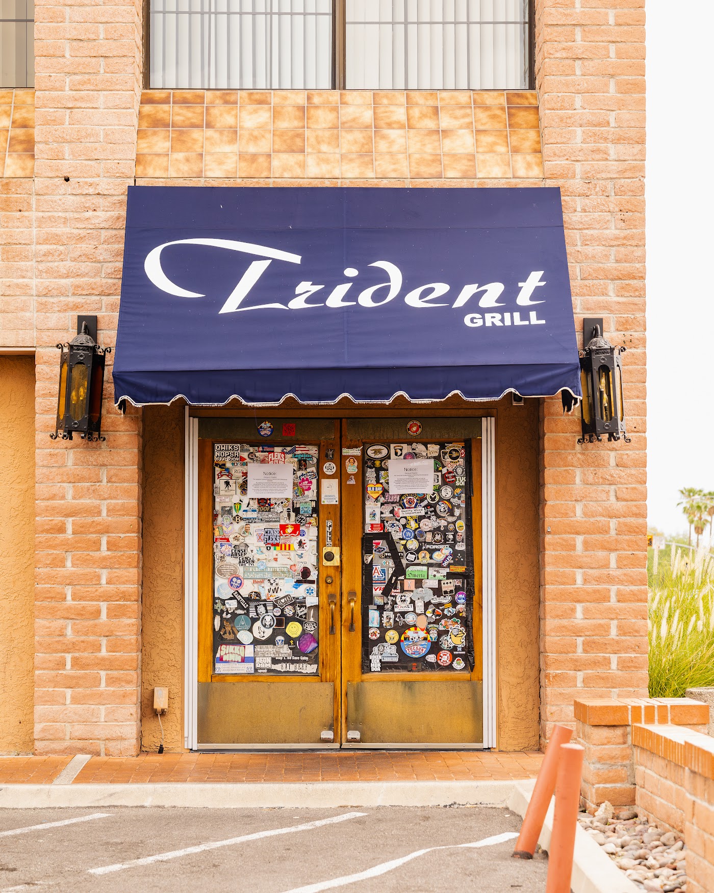 The original Trident storefront on Speedway